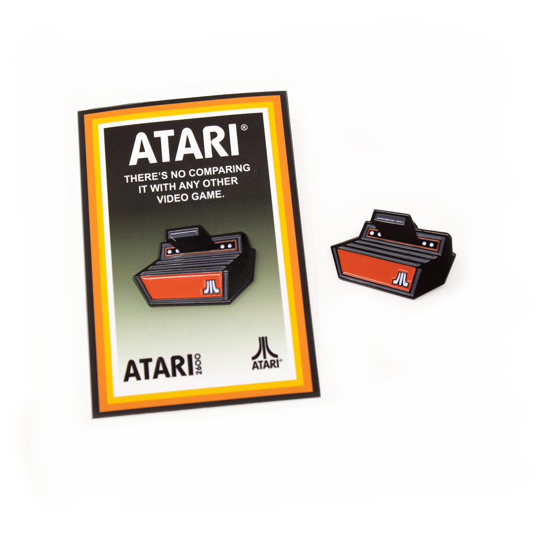 ATARI 2600 game system pin