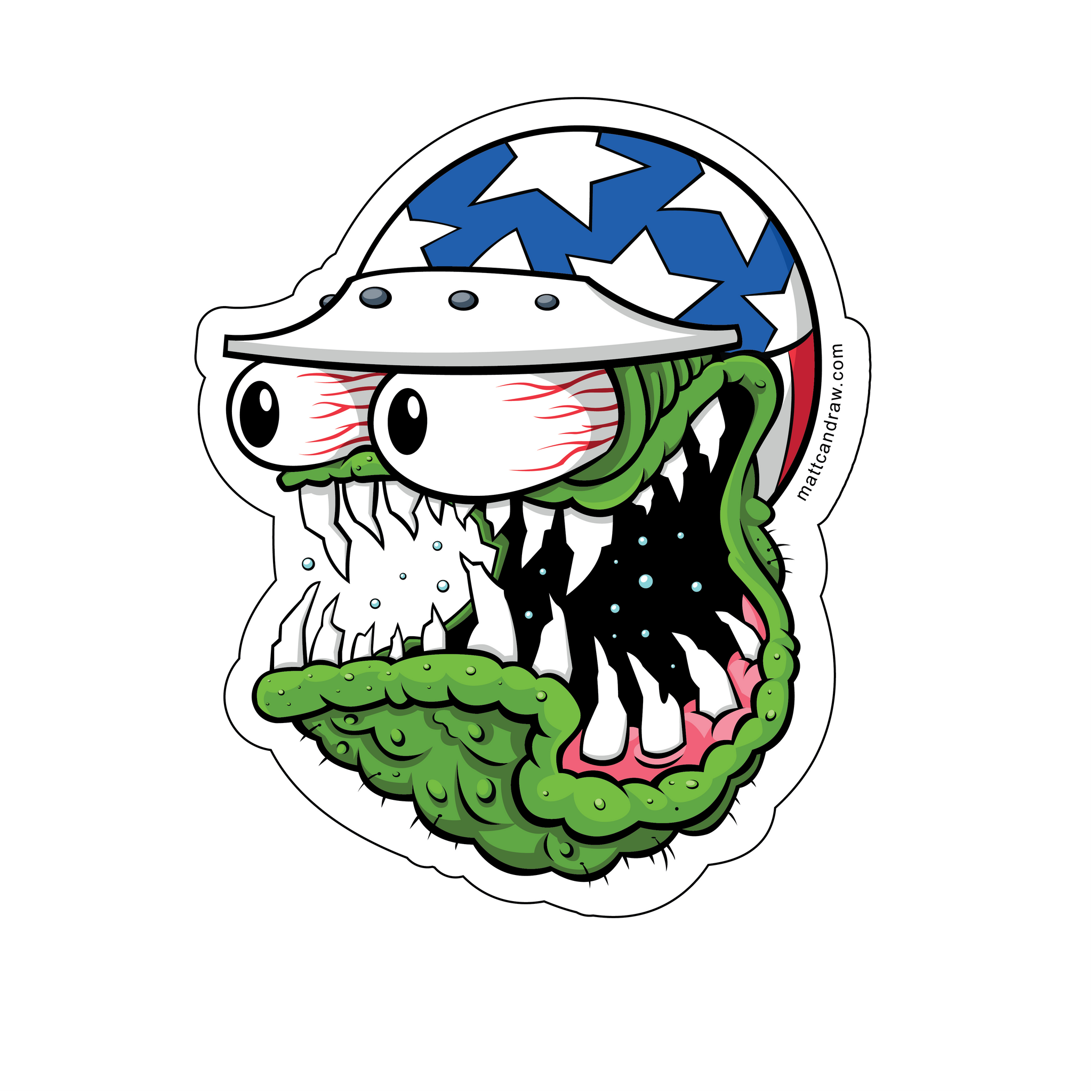 Revenge of the Fink - Monster Sticker Pack – bellyfloprhino