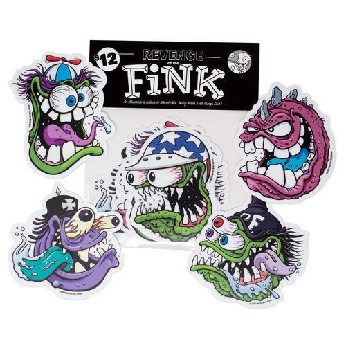 Revenge of the Fink - Monster Sticker Pack