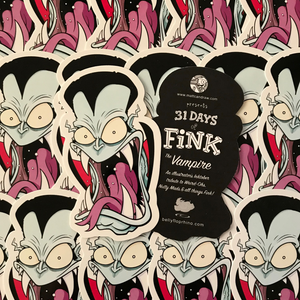 The Vampire Fink - Sticker