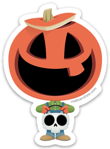 Pumpkin Pete - Sticker