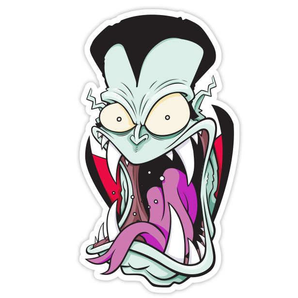 The Vampire Fink - Sticker