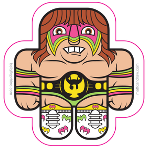 Wrestling Buddies Action Pack (prints and stickers)