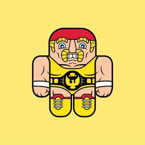 Wrestling Buddies Action Pack (prints and stickers)